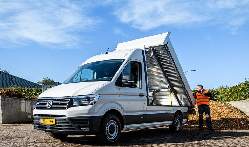 Volkswagen Crafter pick up huren