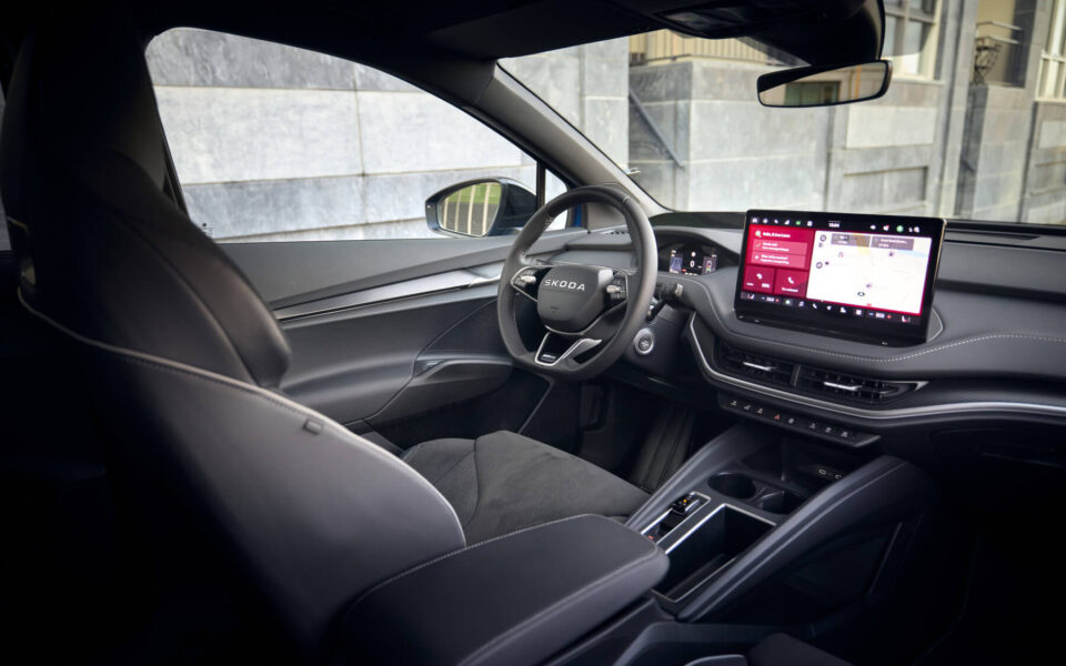 Zakelijk Skoda huren interieur rechts Zakelijk Skoda huren interieur rechts