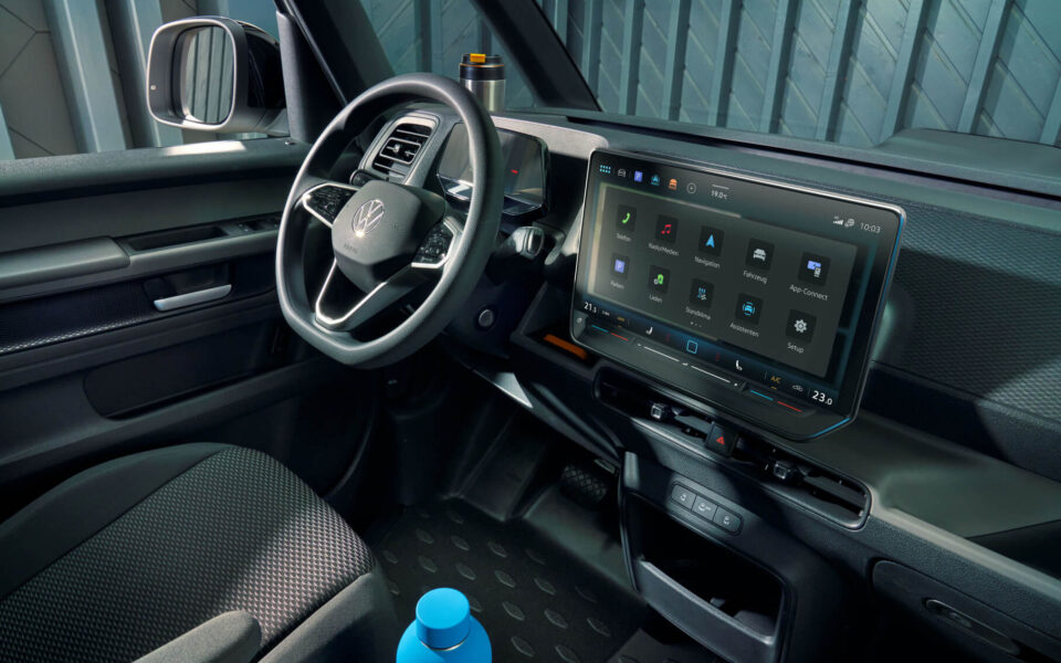 id buzz cargo huren interieur voorzijde id buzz cargo huren interieur voorzijde